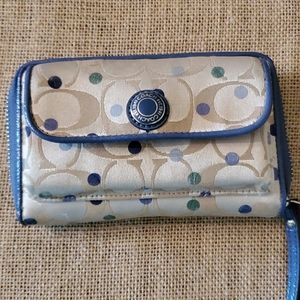 Coach Wristlet Wallet